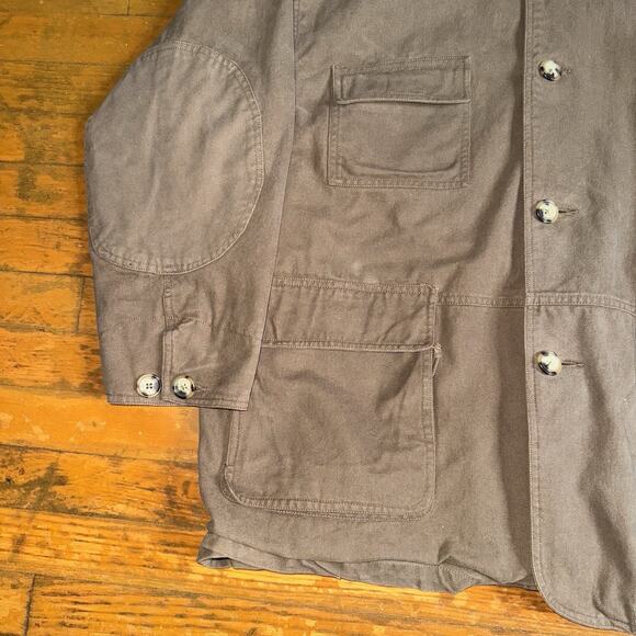 Vintage UPS Employee Costume Jacket Blanket Lined Chore Jacket Corduroy - Picture 5 of 11